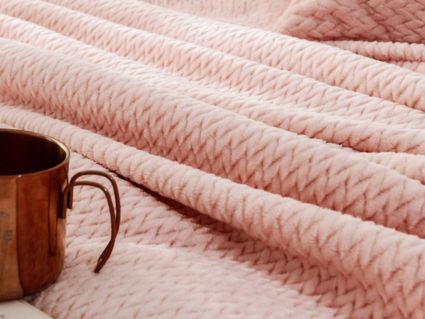 Плед Софи де Марко Вива (пудра) 210х230