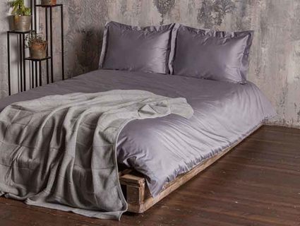 Комплект постельного белья Luxberry DAILY BEDDING стальной 192