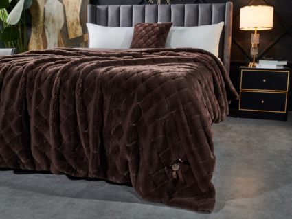 Покрывало Софи де Марко Бернард (шоколад) 220х240