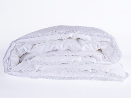 Одеяло Nature’S-Natura Sanat Бамбуковый Медвежонок с кружевом 110х140