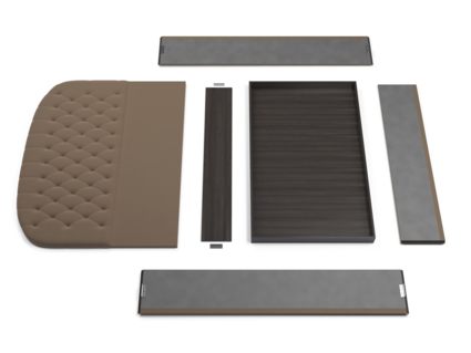 Кровать Lonax Венеция велюр Dolly-1 (с подъемным механизмом) 200х195