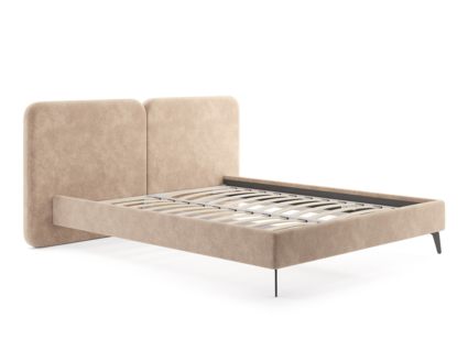 Кровать Сонум Brooklyn Микровелюр Бежевый