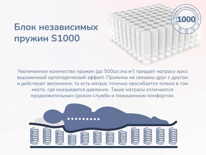 Матрас Димакс Relmas Various S1000 140х200