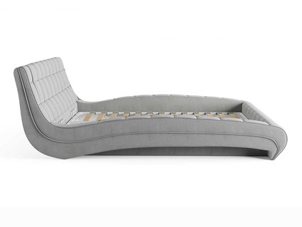 Кровать Сонум Milano Рогожка Мокко 120х190