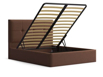 Кровать Lonax Алегра велюр Dolly-1 (с подъемным механизмом) 160х195