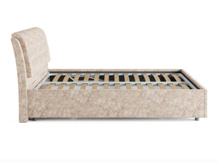 Кровать Сонум Olivia Экокожа Коричневый (с основанием) 180х200