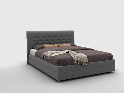 Кровать Sleeptek Premier 1 Экоожа Black 271