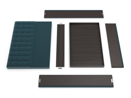 Кровать Lonax Аврора велюр Dolly-3 (с подъемным механизмом) 120х195