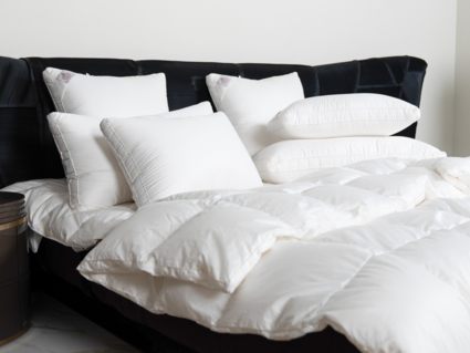 Подушка German Grass King Down Grass трехкамерная 3D с бортиком упругая 50х70