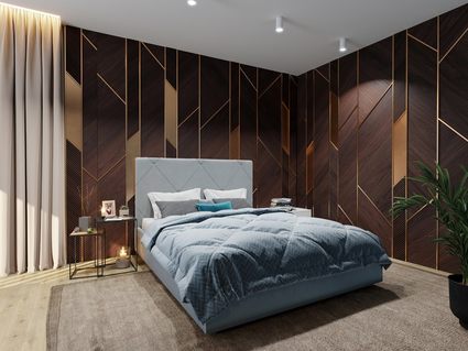 Кровать Димакс Альменно Сапфир 180х190