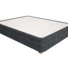 Кровать Mr.Mattress Twin Box велюр Grey 80х190