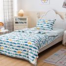 Комплект постельного белья Софи де Марко Авто Чайка (белый) с одеялом 1,5-спальный