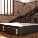 Кровать Mr.Mattress Site Box экокожа Brown 80х195