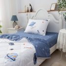 Комплект постельного белья Софи де Марко Космос (белый) с одеялом 1,5-спальный