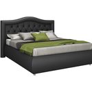 Кровать Sleeptek Premier 6 Экокожа Black (с подъемным механизмом) 140х200