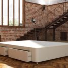 Кровать Mr.Mattress Site Box экокожа Beige 160х195